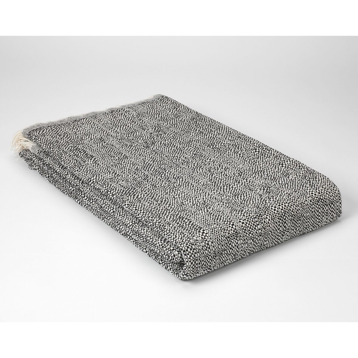 Одеяло Alexandra House Living Atika Чёрный 180 x 260 cm-2