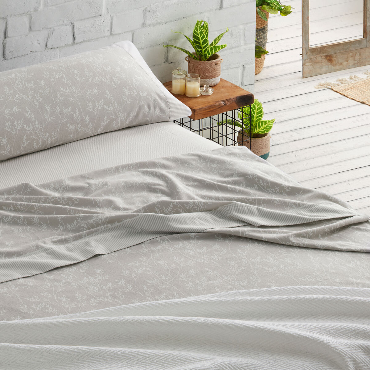 Мешок Nordic без наполнения Alexandra House Living Zahara Бежевый 150 кровать 4 Предметы-4