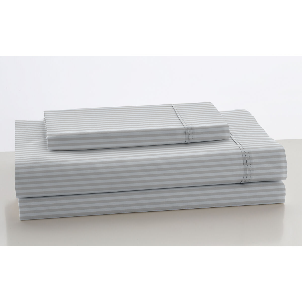 İskandinav Çanta Dolmamış Alexandra Ev Yaşam Satén İnci Gri 160 Yatak 4 Öğe-4