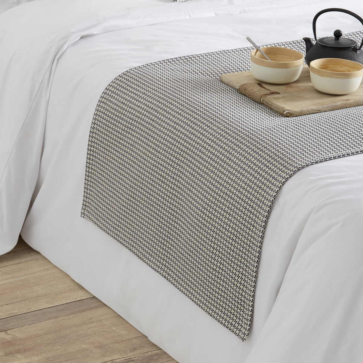 Alexandra House Living Pillow Cover Blue 50 x 50 cm-3