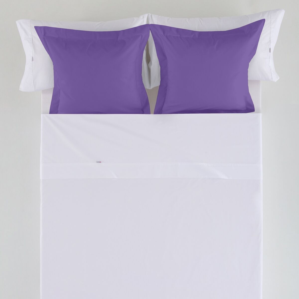 Чехол для подушки Alexandra House Living Лиловый 55 x 55 + 5 cm-3