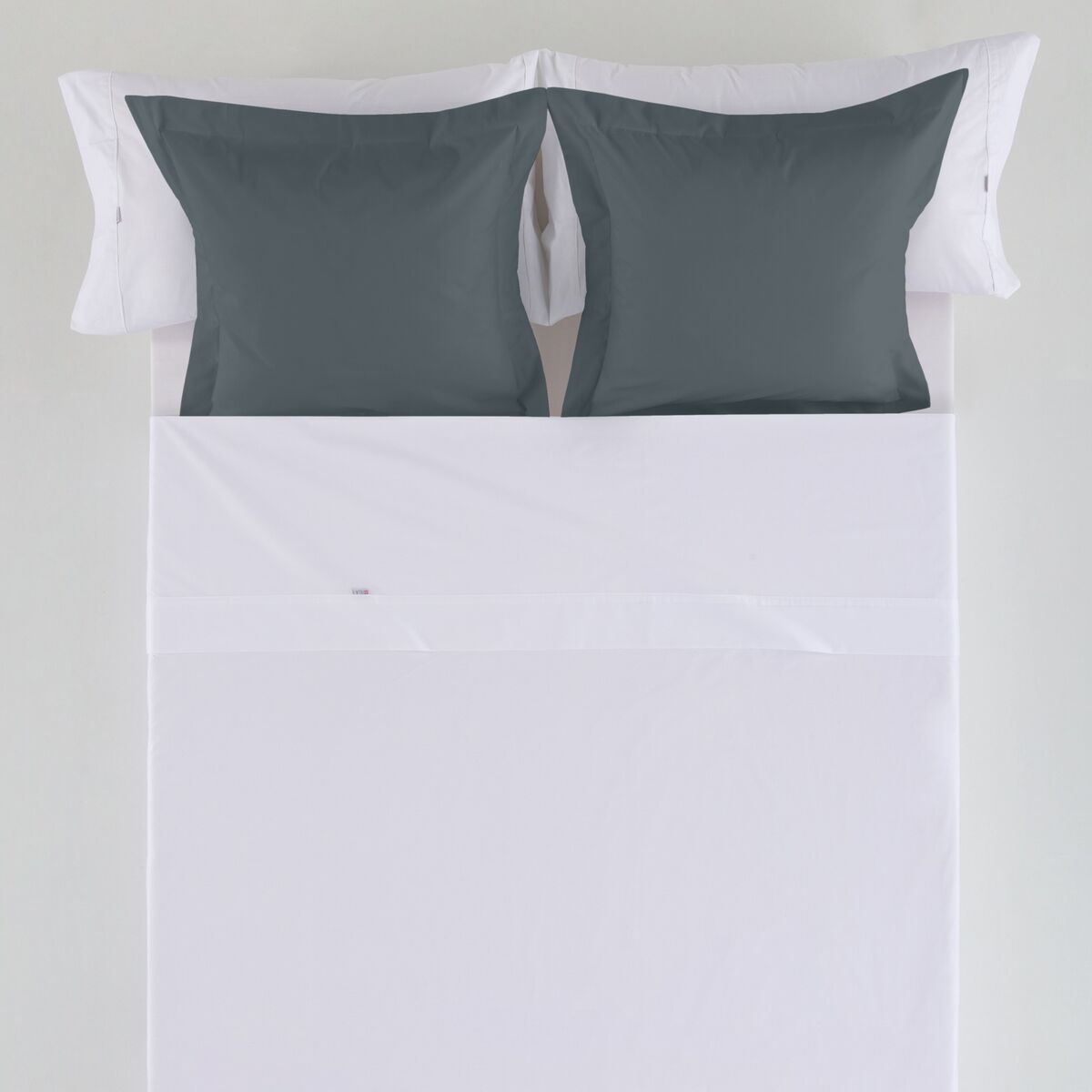 Чехол для подушки Alexandra House Living Серый 55 x 55 + 5 cm-3