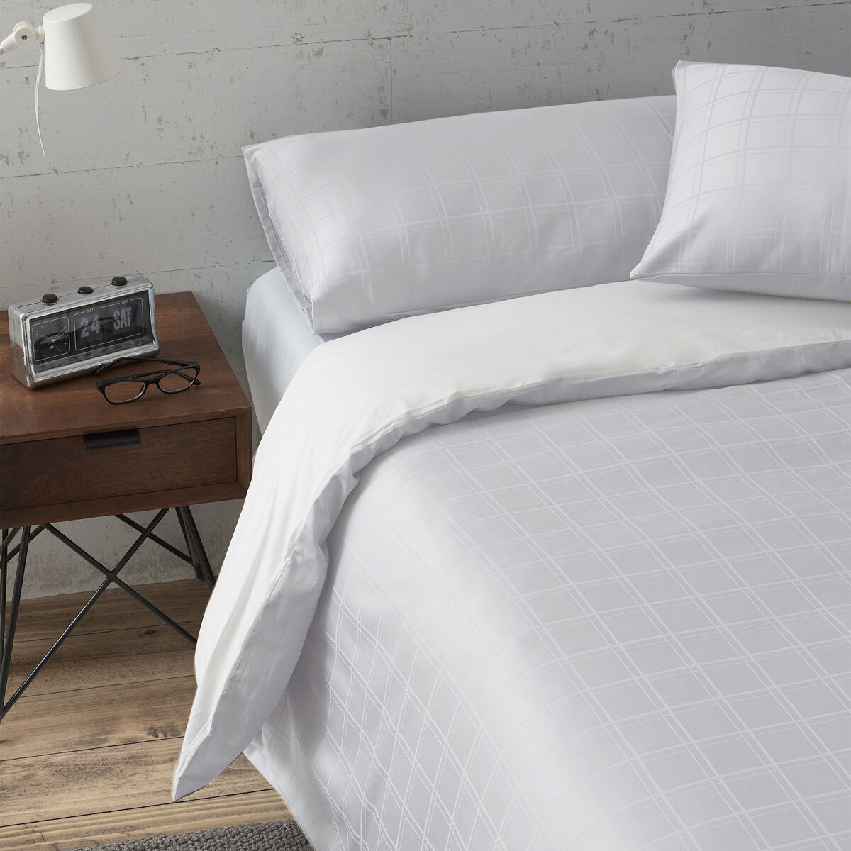 الکساندرا خانه زندگی سوفیا پتو را پوشش می دهد سفید 180 تخت 3 مورد-2