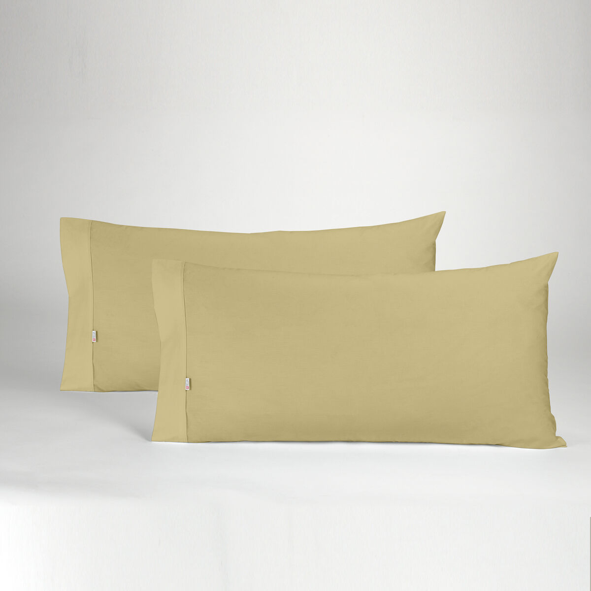Alexandra House Living Pillowcase Light Brown 45 x 90 cm (2 pieces)-2