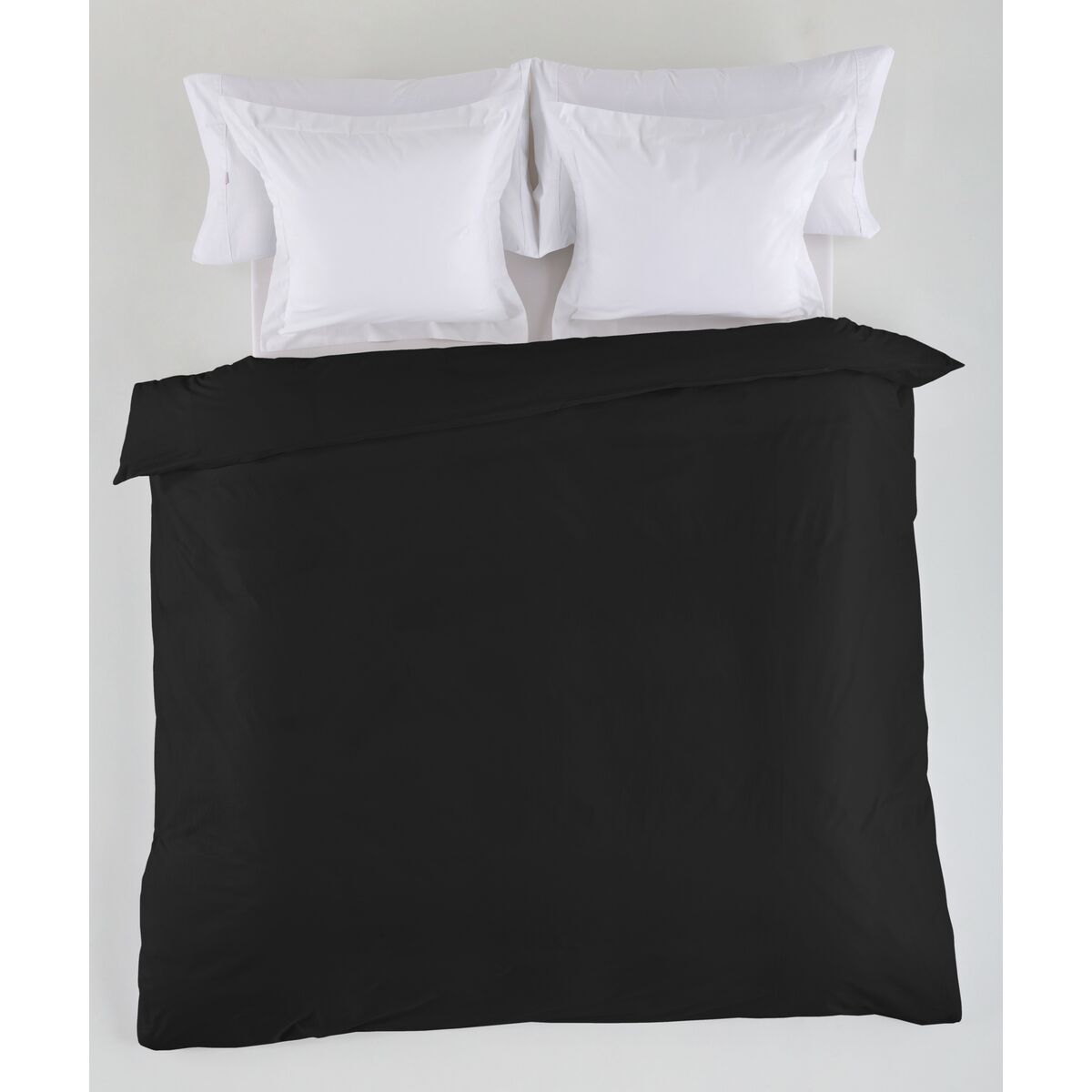 Пододеяльник Alexandra House Living Чёрный 220 x 220 cm-2