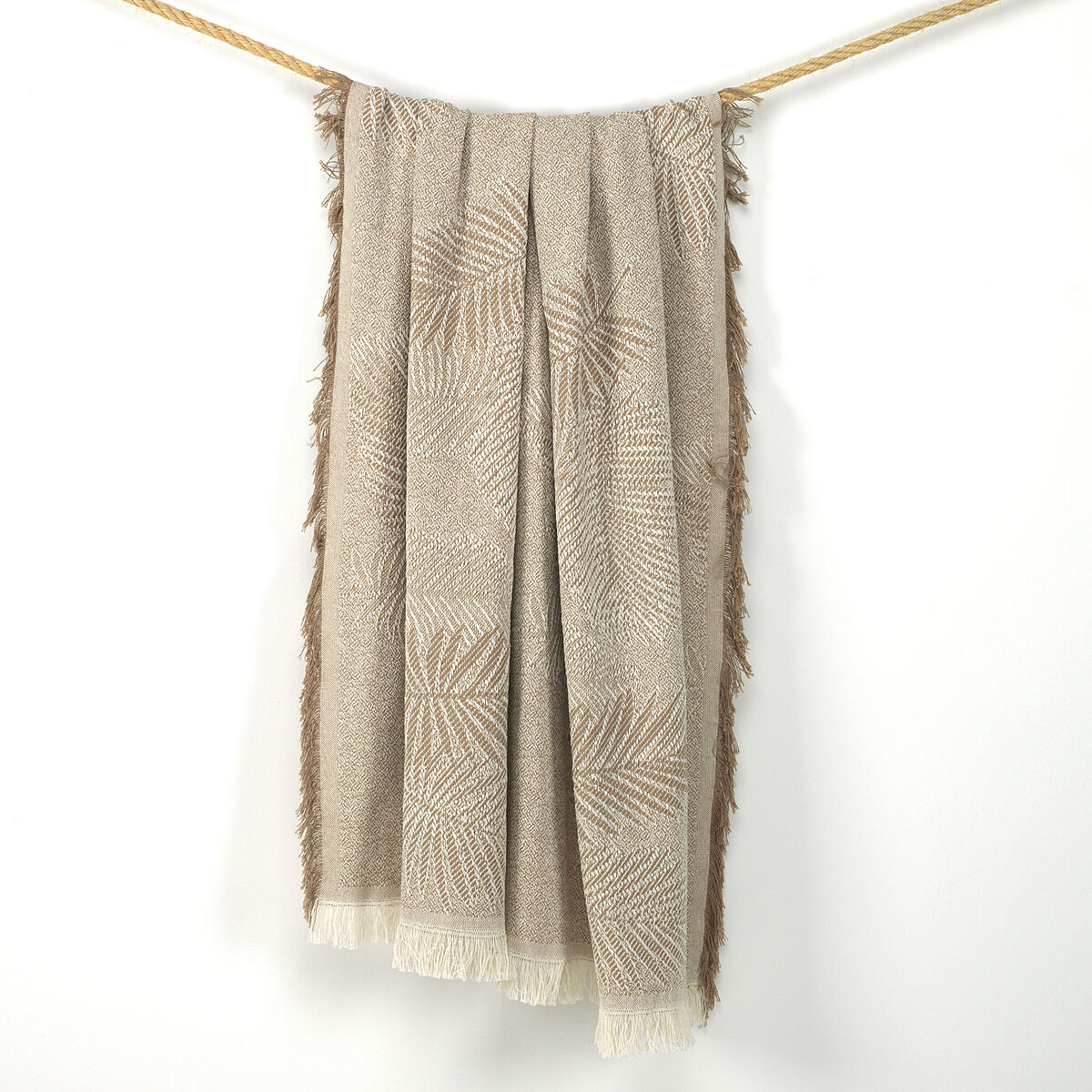 الکساندرا خانه زندگی پالما 225 x 260 سانتی متر پتو بژ-2