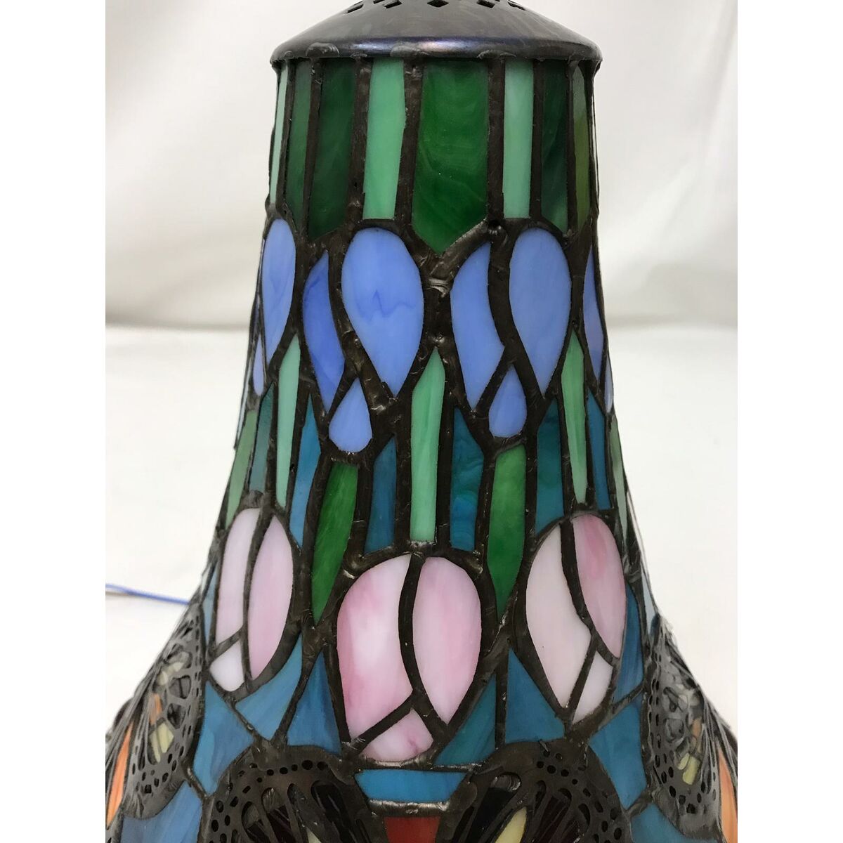 Настольная лампа Viro Buttefly Разноцветный цинк 60 W 25 x 46 x 25 cm-3