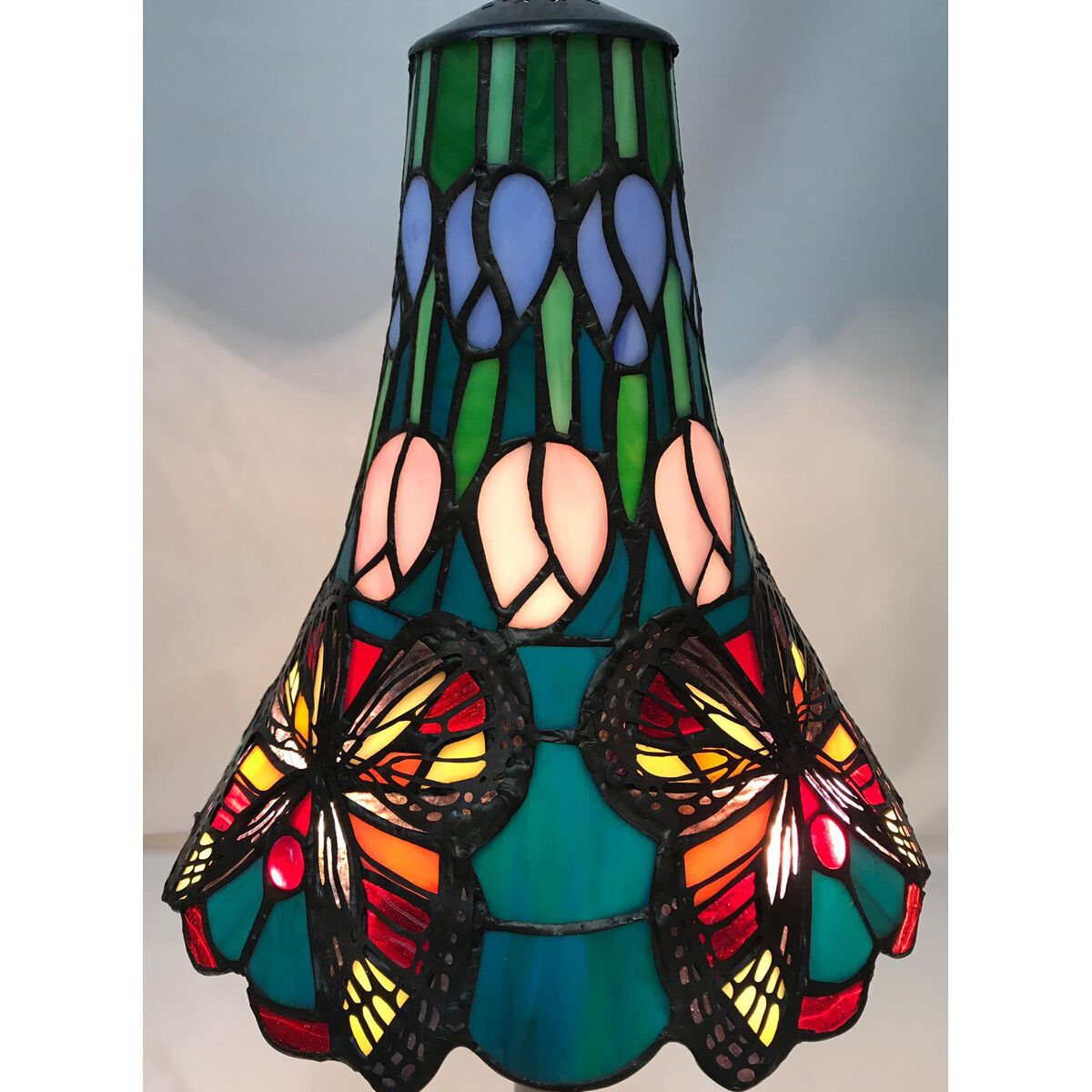 Настольная лампа Viro Buttefly Разноцветный цинк 60 W 25 x 46 x 25 cm-4