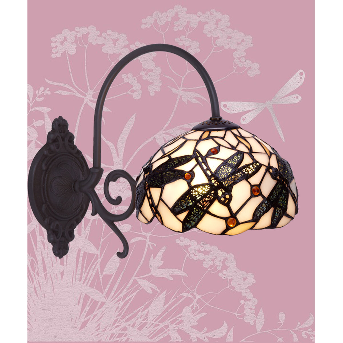 Wall lamp Viro Pedrera White Brass 60 W 20 x 26 x 33 cm-2