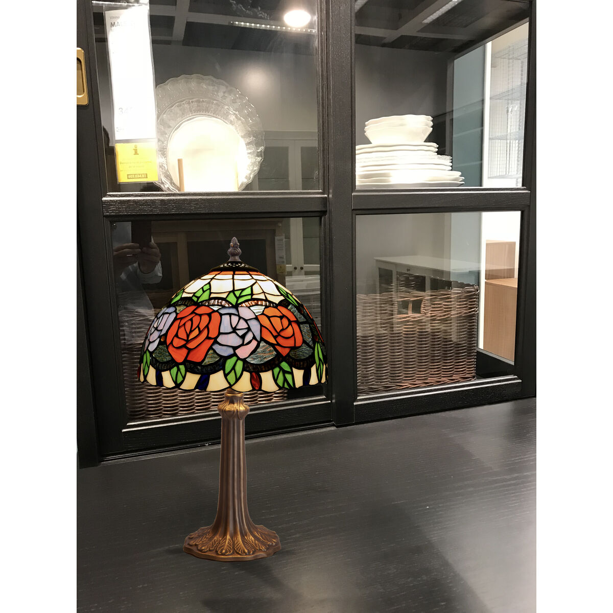 Настольная лампа Viro Rosy Разноцветный цинк 60 W 20 x 37 x 20 cm-3