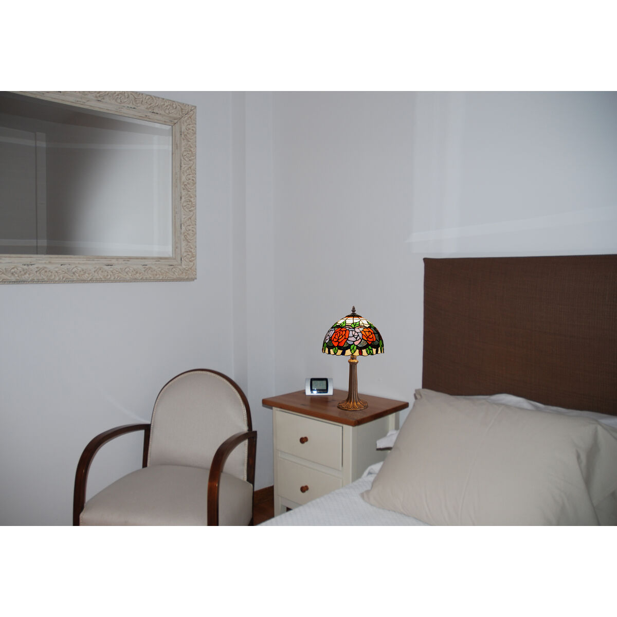 Настольная лампа Viro Rosy Разноцветный цинк 60 W 20 x 37 x 20 cm-5
