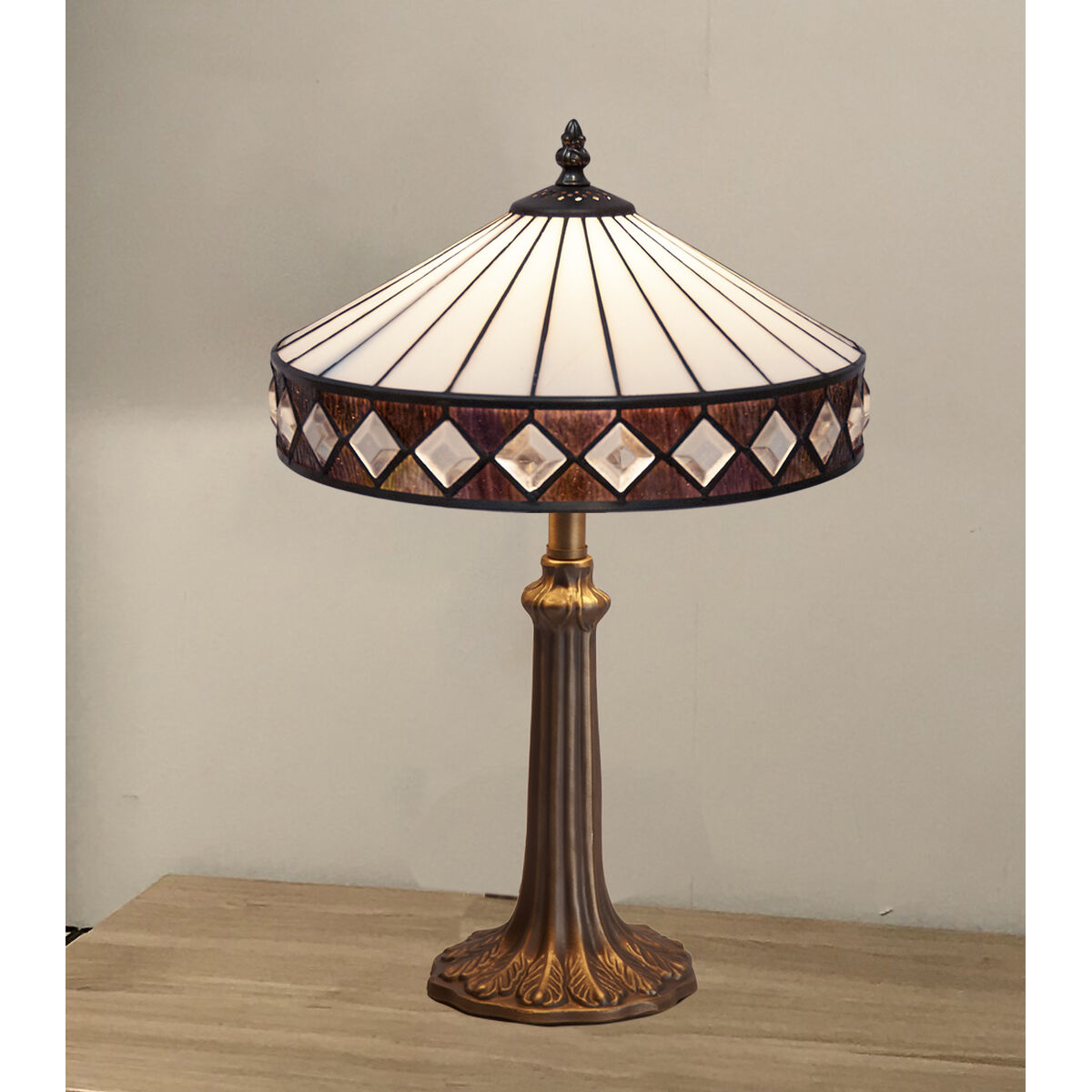 Настольная лампа Viro Ilumina Белый цинк 60 W 30 x 50 x 30 cm-2