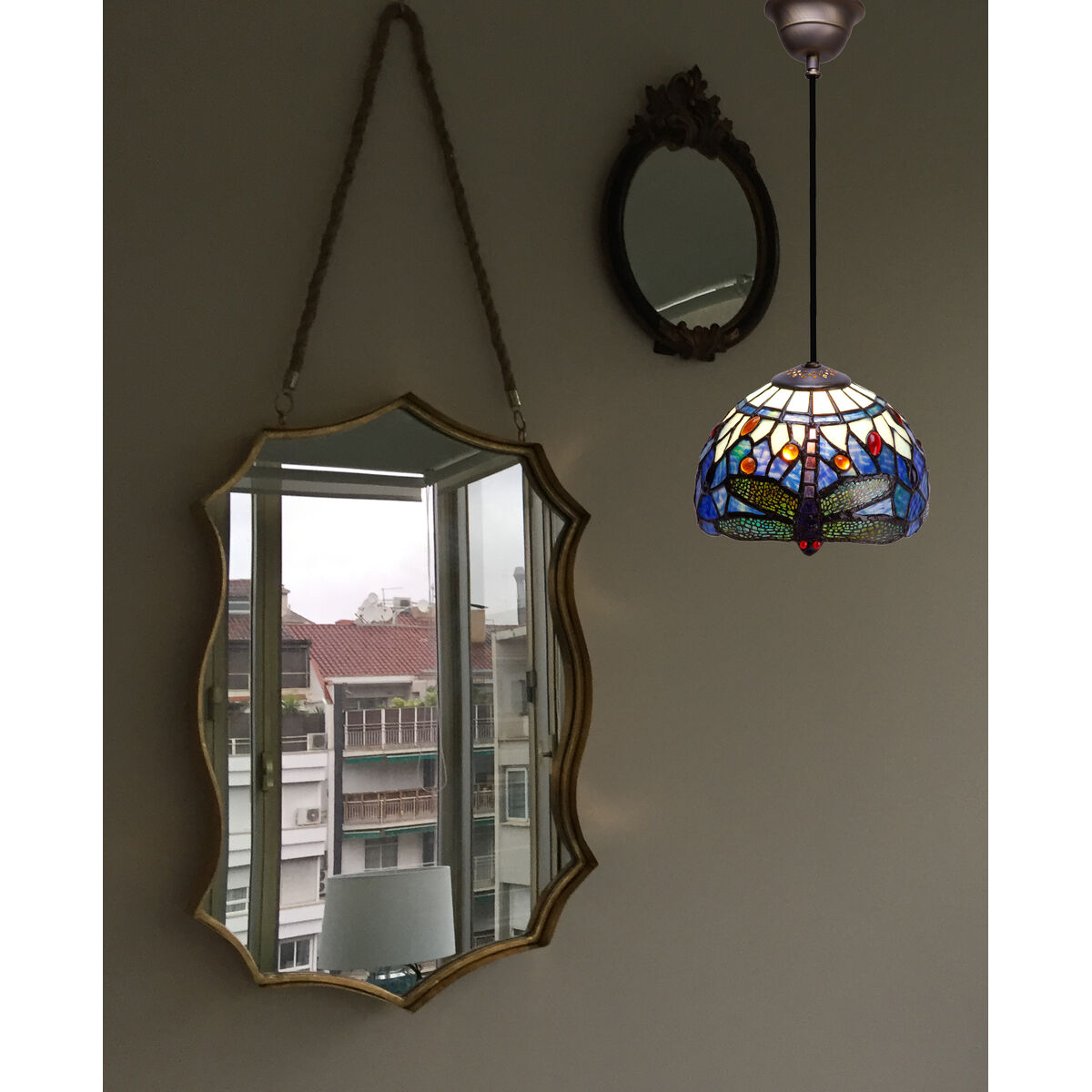 Потолочный светильник Viro Belle Epoque Синий Железо 60 W 20 x 125 x 20 cm-2