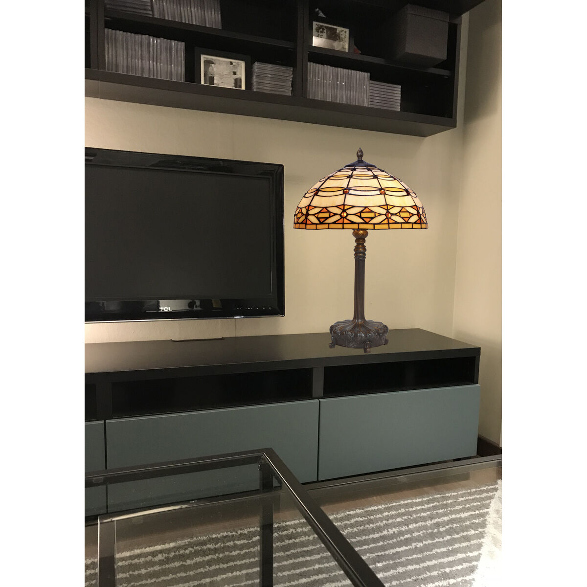 Настольная лампа Viro Marfíl Ivory цинк 60 W 40 x 62 x 40 cm-2