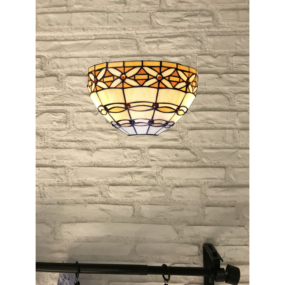 Настенный светильник Viro Marfíl Коричневый Железо 60 W 30 x 19 x 13 cm-4