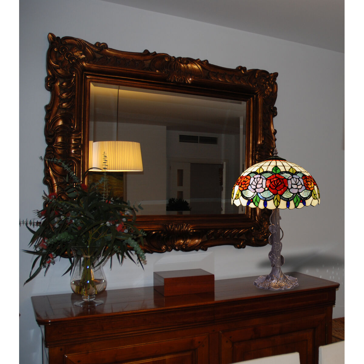 Настольная лампа Viro Rosy Разноцветный цинк 60 W 40 x 60 x 40 cm-5