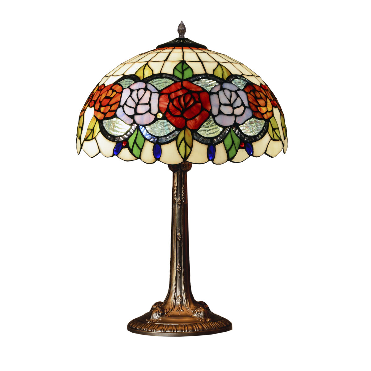 Настільна лампа Viro Rosy Різнобарвний цинк 60 W 40 x 60 x 40 cm