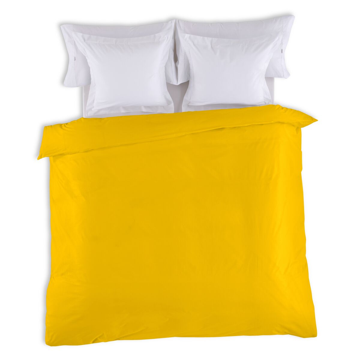 Alexandra House Living Mustard Duvet Cover 260 x 240 cm