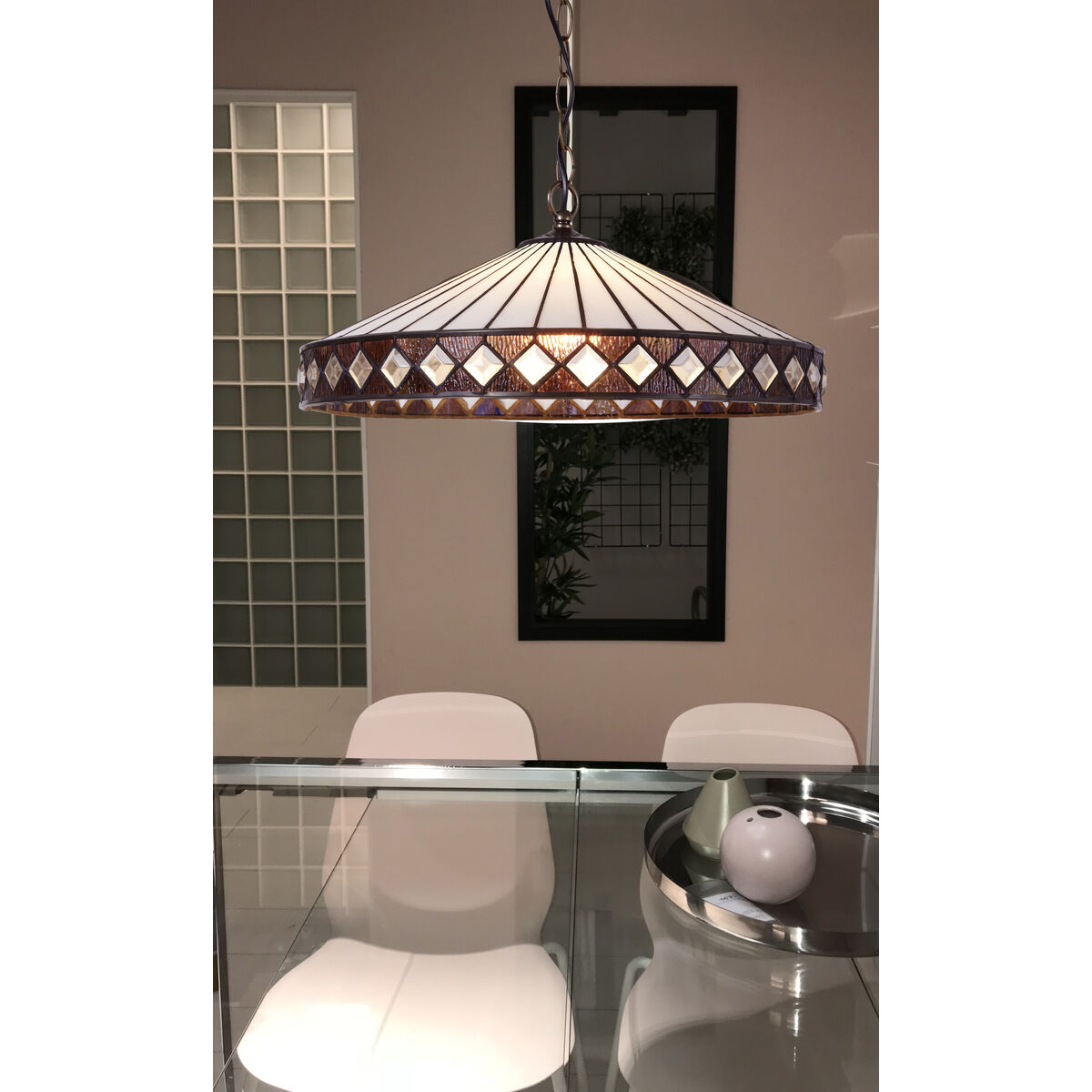 Потолочный светильник Viro Ilumina Белый Железо 60 W 45 x 125 x 45 cm-2