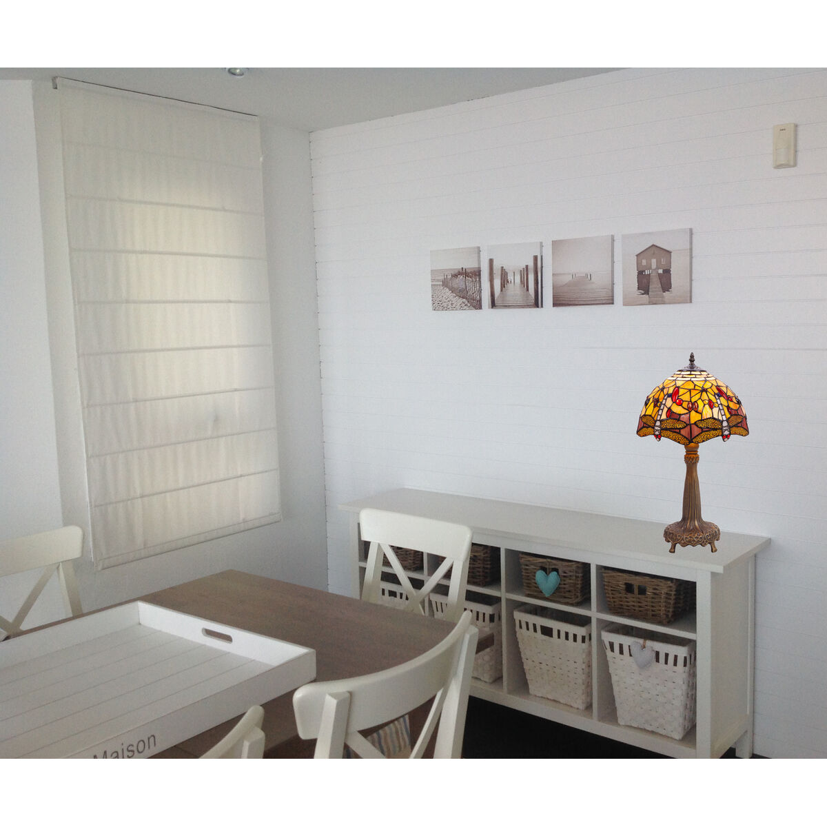 Настольная лампа Viro Compact Жёлтый цинк 60 W 30 x 50 x 30 cm-2