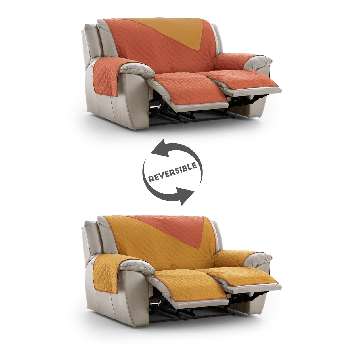 Eysa Sofabezug NORUEGA Terrakotta 100 x 110 x 120 cm-7