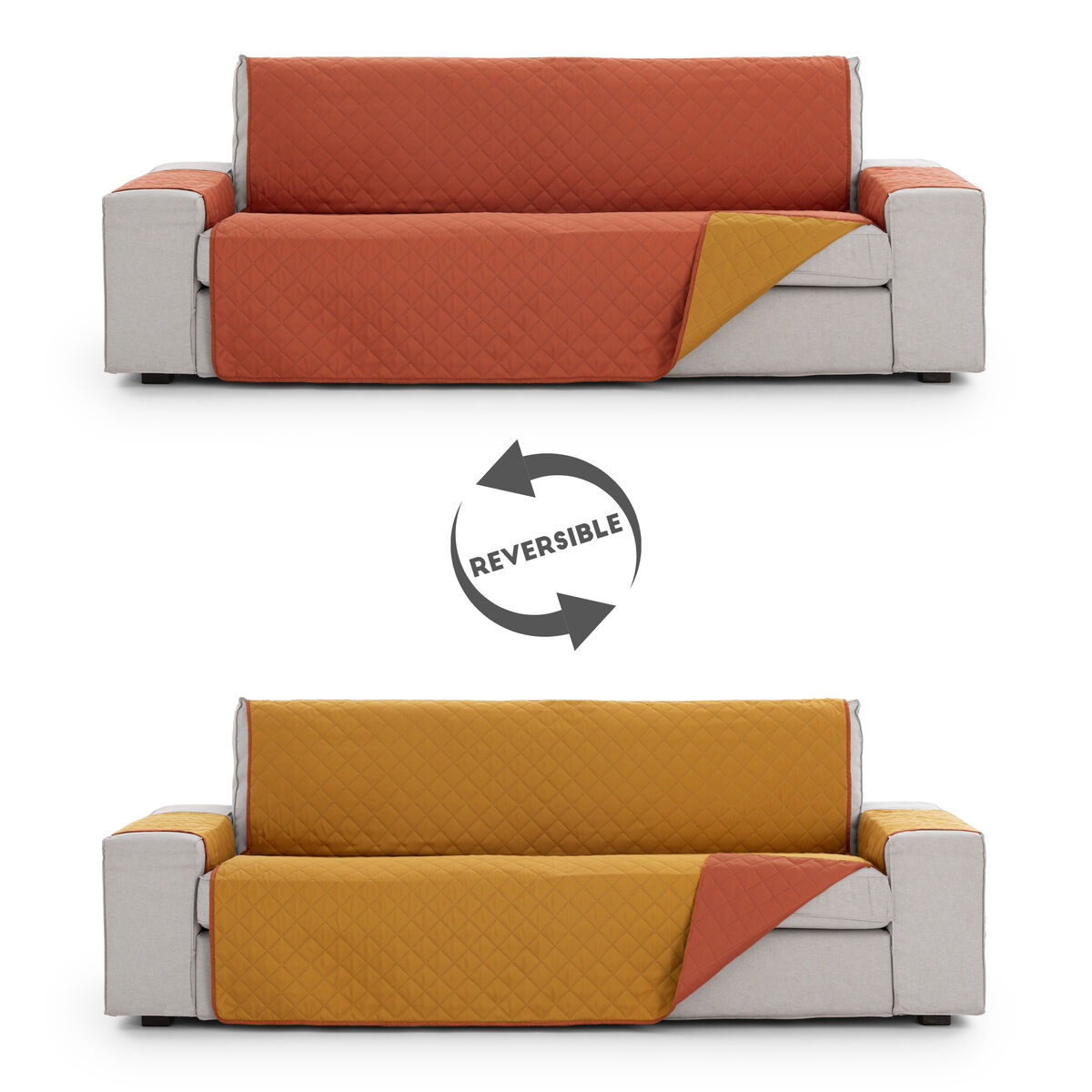 Eysa NORUEGA Terracota Sopa כיסוי 100 x 110 x 115 ס 