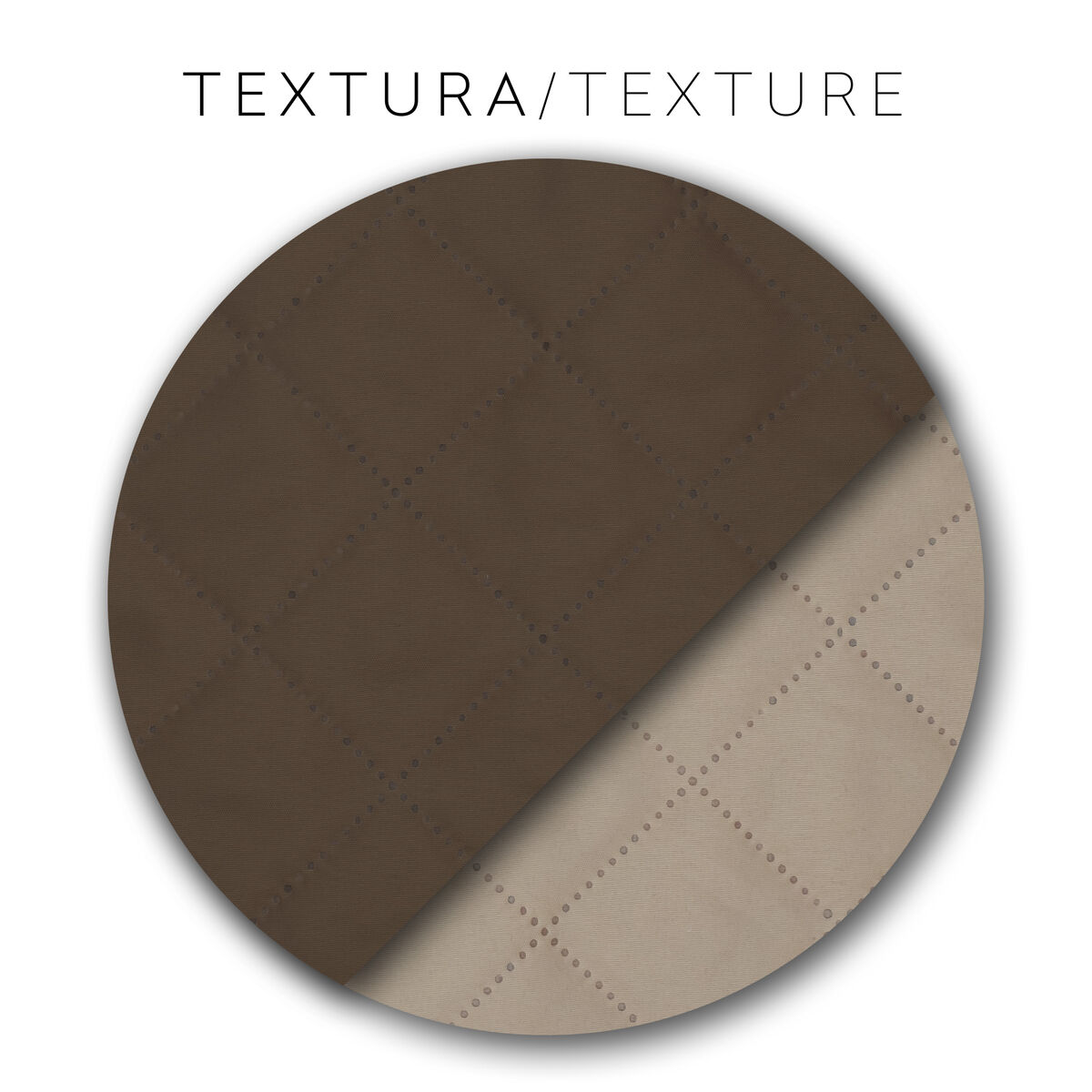 Coperta sul divano Eysa NORUEGA Marrone 100 x 110 x 155 cm-2