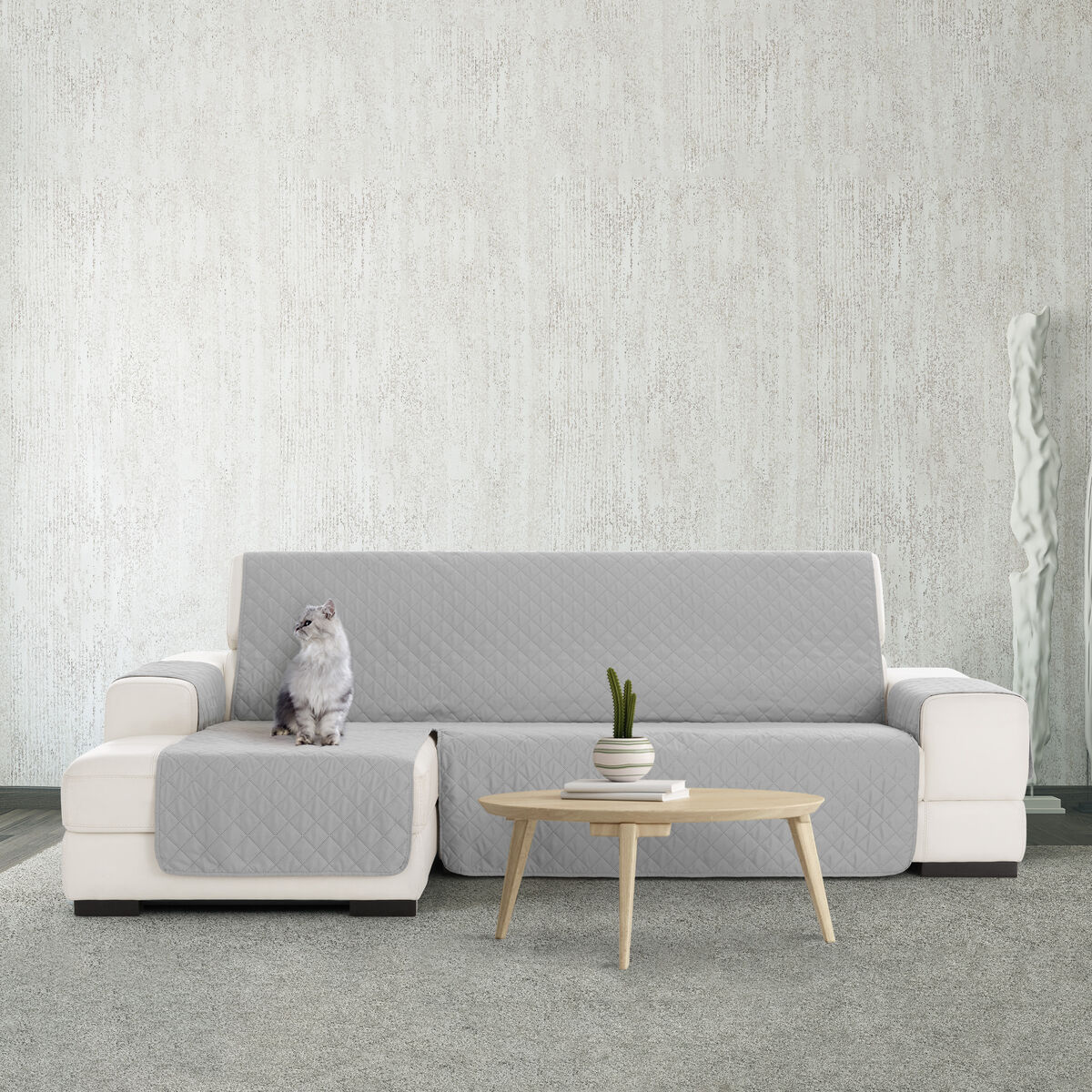 Eysa NORUEGA灰色100 x 110 x 200 cm沙发盒-3