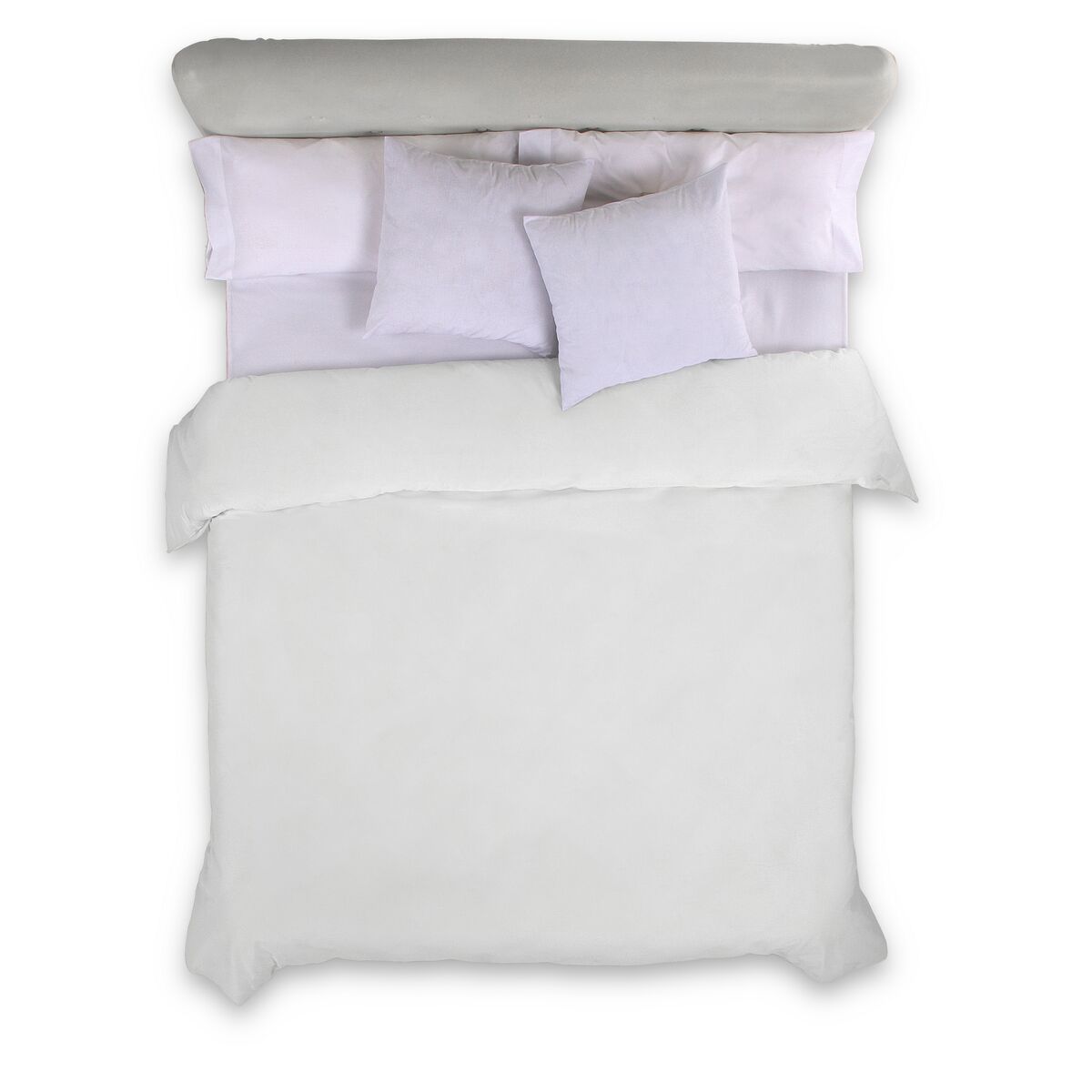 Alexandra House Living White Duvet Cover 220 x 220 cm