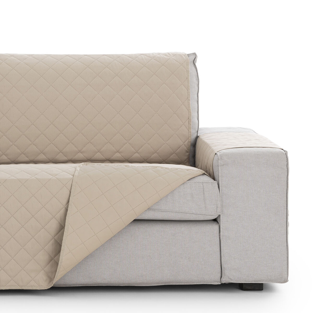 Sofa cover Eysa NORUEGA White 100 x 110 x 290 cm-7