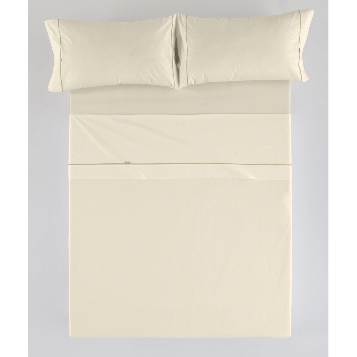 Мешок Nordic без наполнения Alexandra House Living Кремовый 150/160 кровать 4 Предметы-2