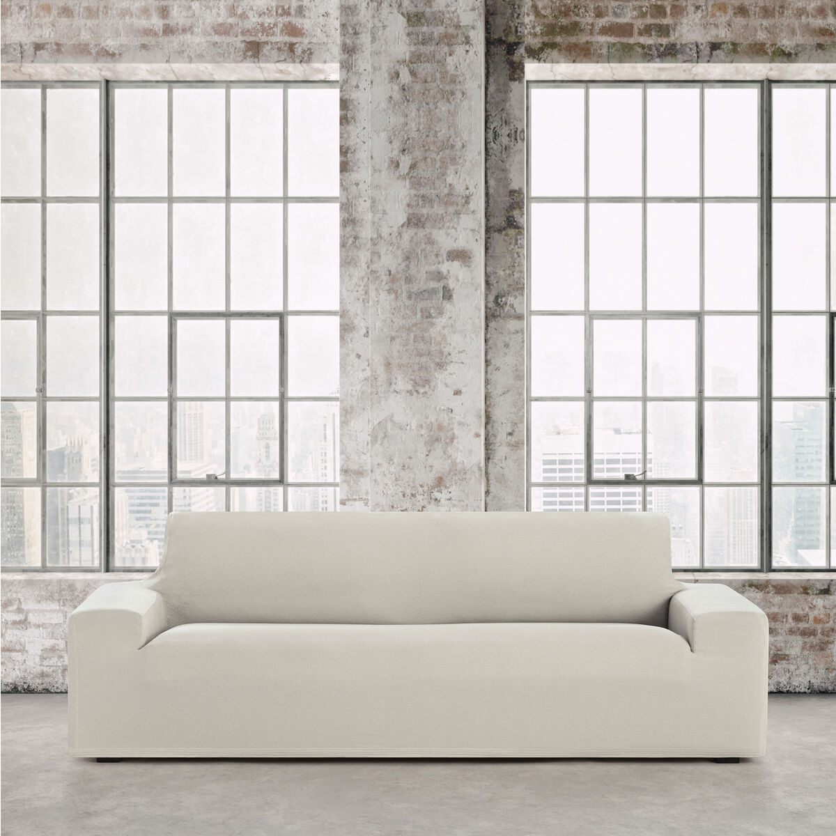 Étui sur canapé Eysa BRONX Blanc 70 x 110 x 170 cm-3