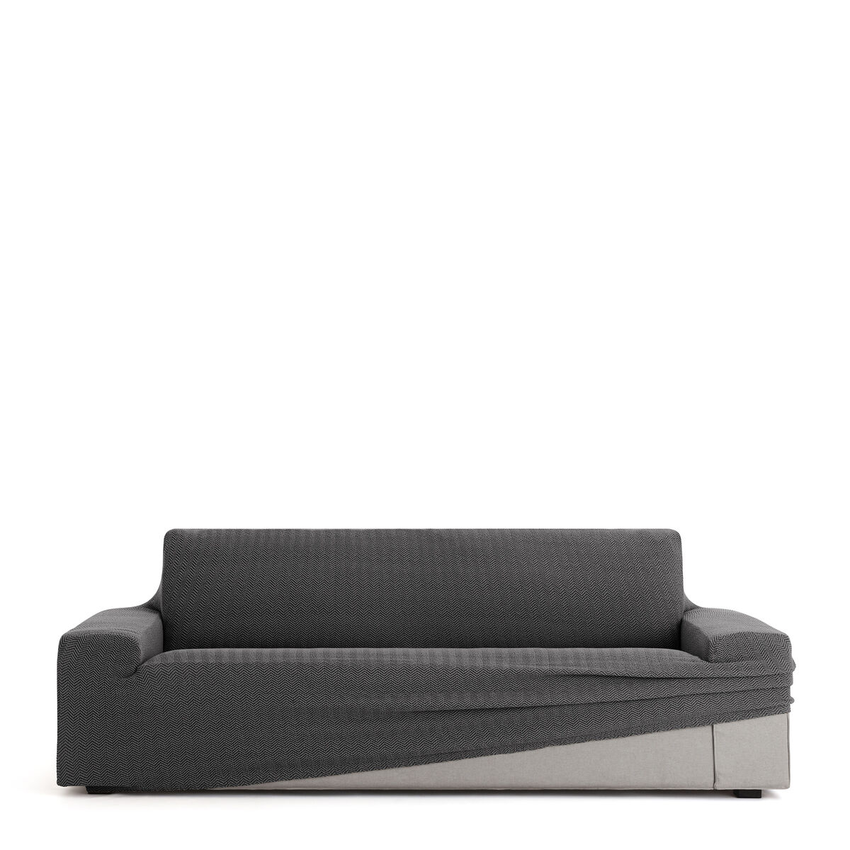 Étui sur canapé Eysa JAZ gris foncé 70 x 120 x 290 cm-7