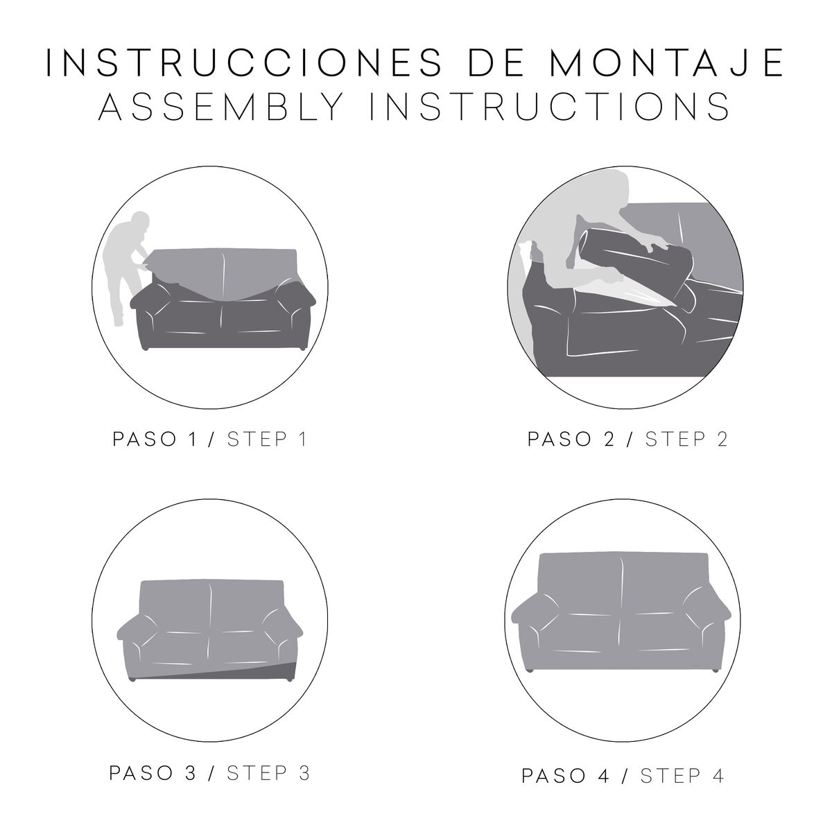 Eysa TROYA Blanc 70 x 110 x 210 cm 3 articles-5