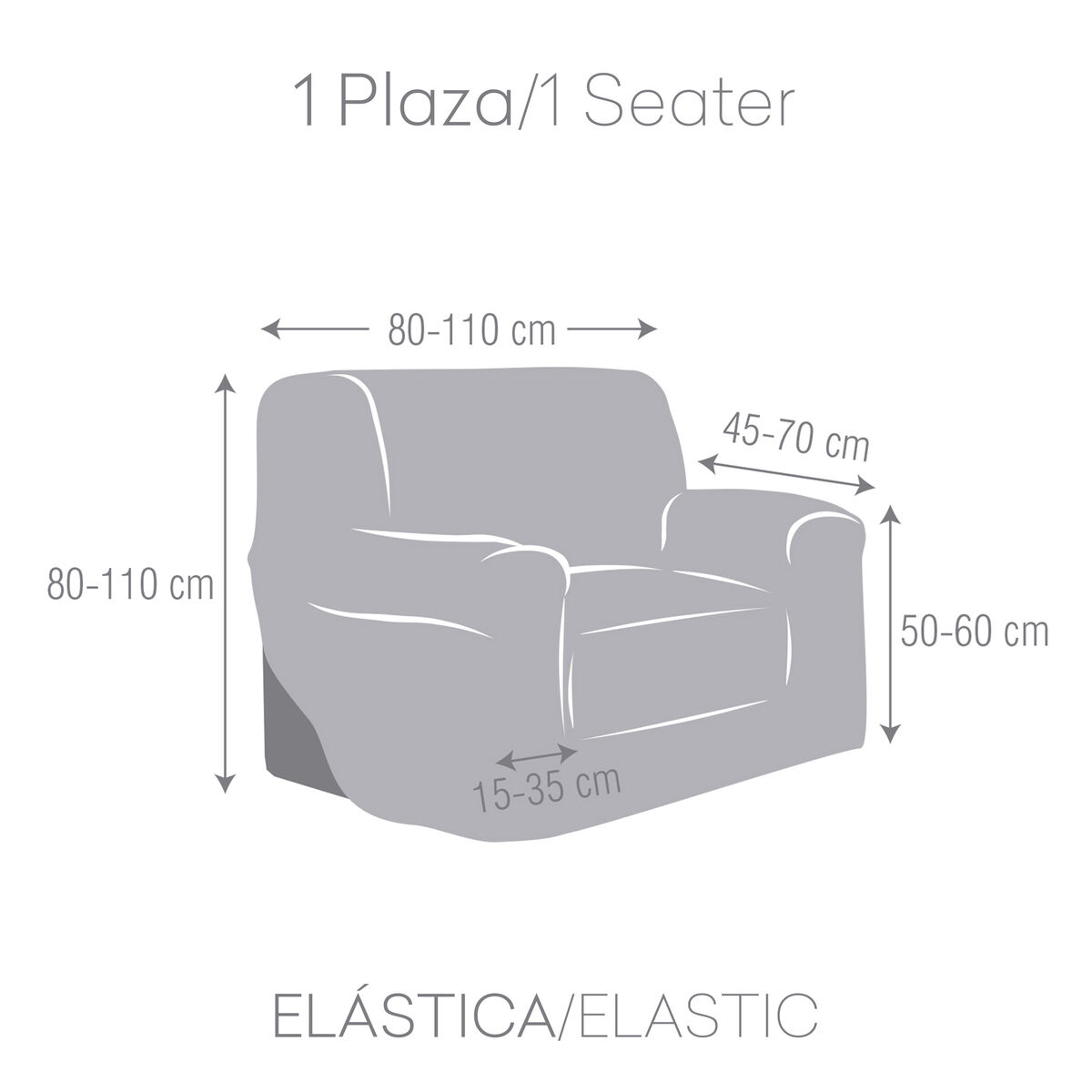 Eysa TROYA Blanc 70 x 110 x 210 cm 3 articles-7