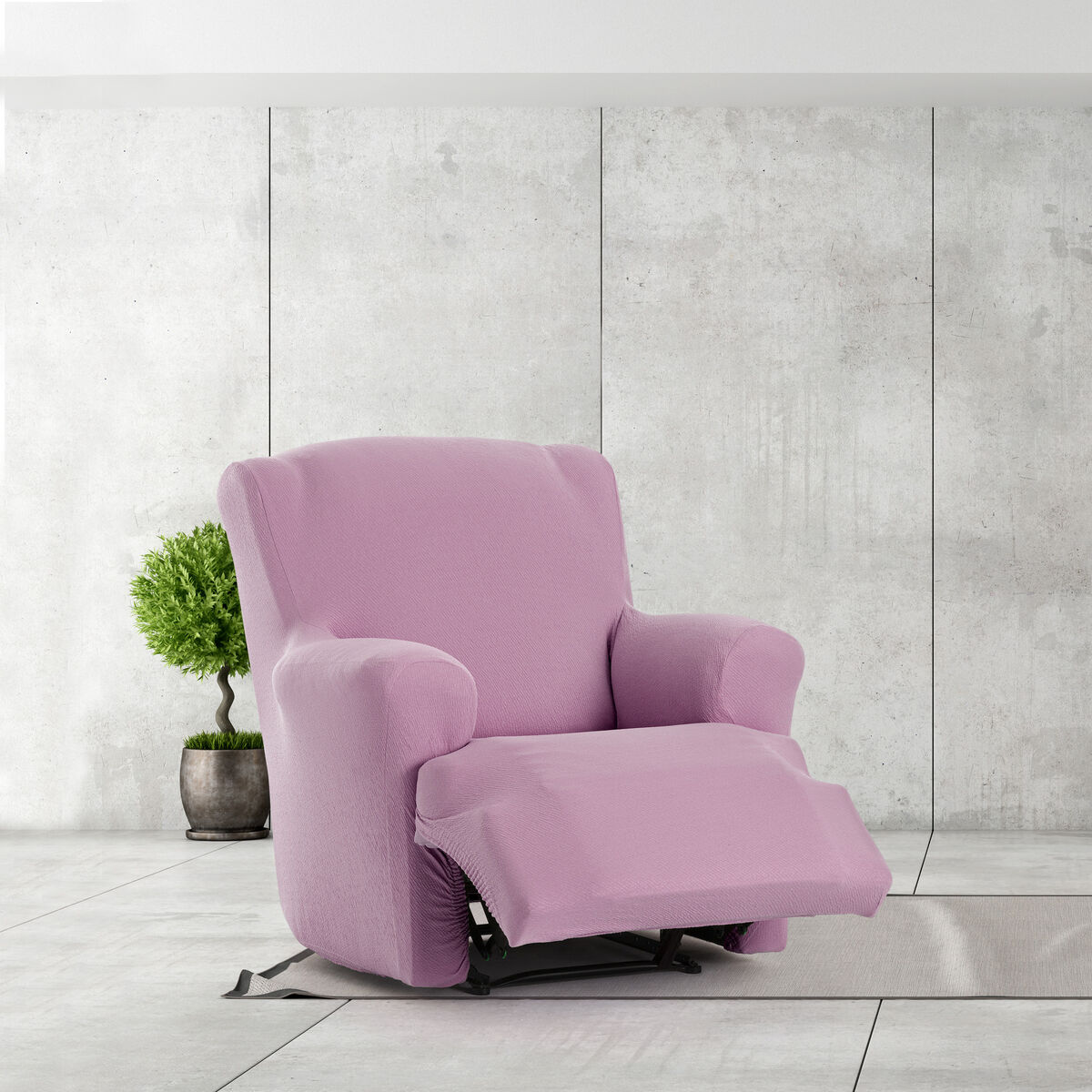 Étui sur canapé Eysa BRONX Rose 80 x 100 x 90 cm-3