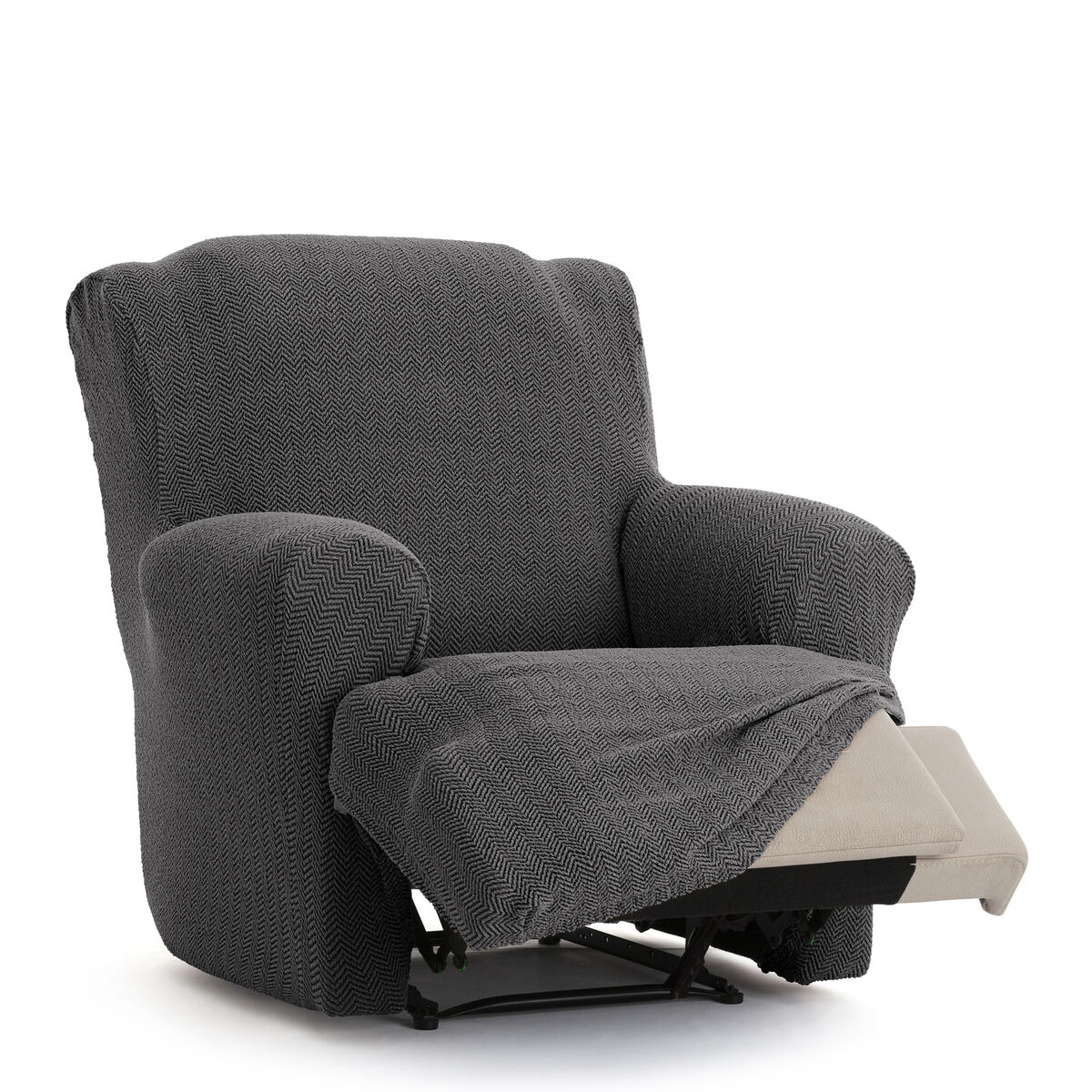 Étui sur canapé Eysa JAZ gris foncé 80 x 120 x 110 cm-7