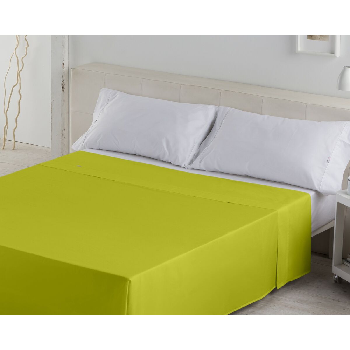 Alexandra House Living Pistachio Top Sheet 260 x 270 cm-4