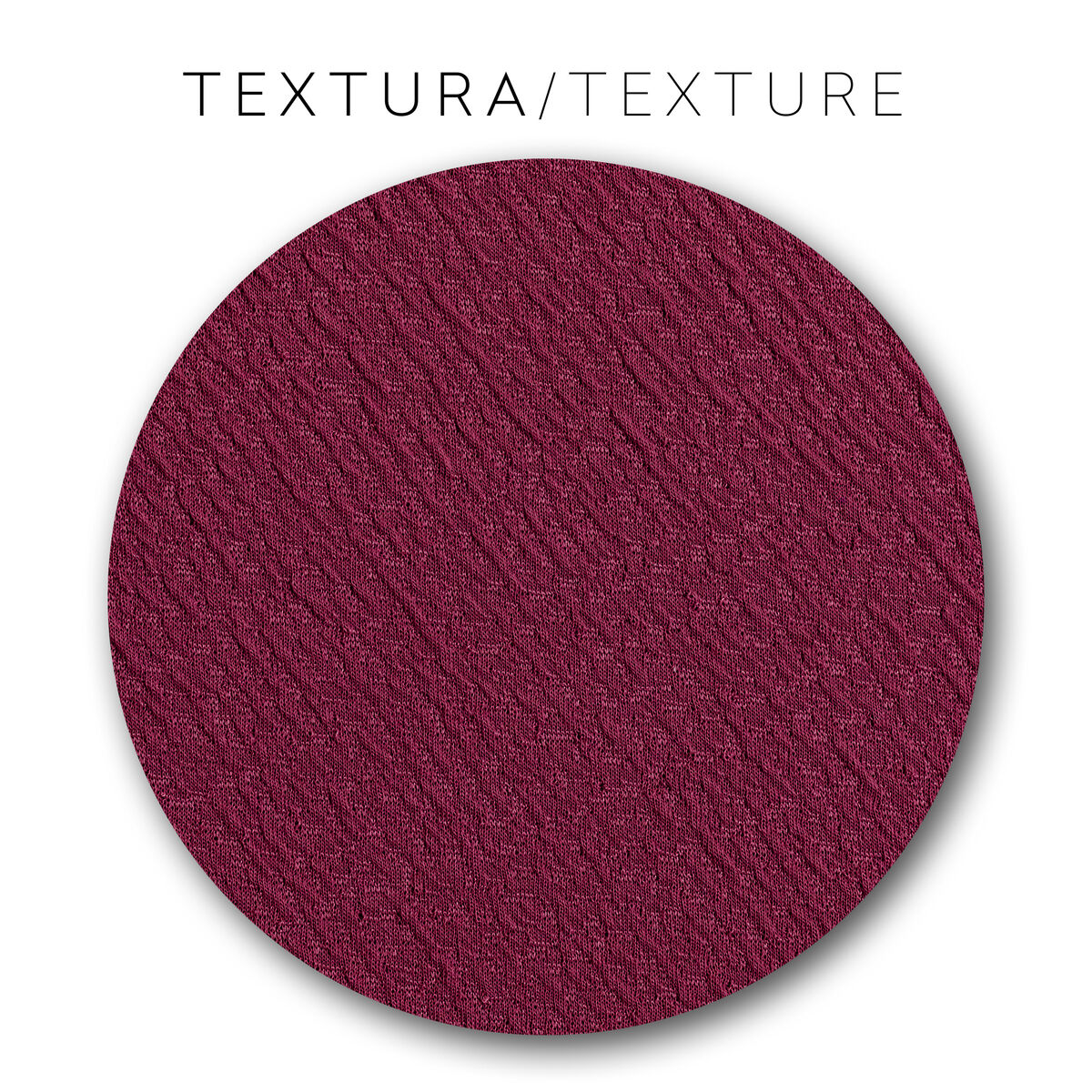 Seat cover Eysa BRONX Burgundy 50 x 5 x 50 cm 2 pieces-2