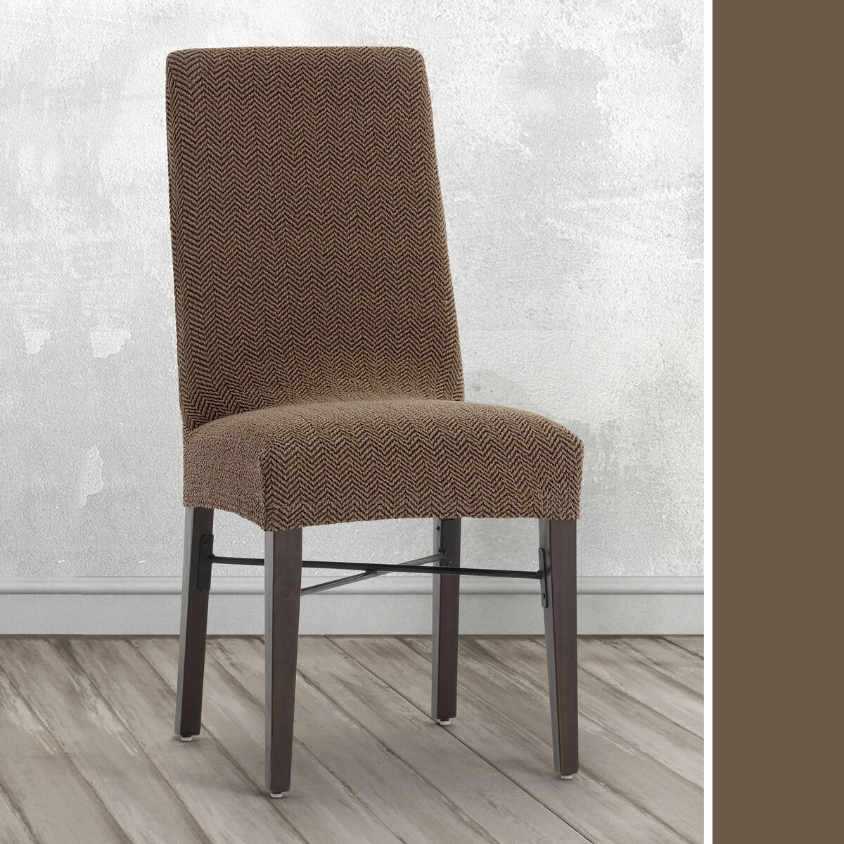 Чехол для кресла Eysa JAZ Коричневый 50 x 60 x 50 cm 2 штук-3