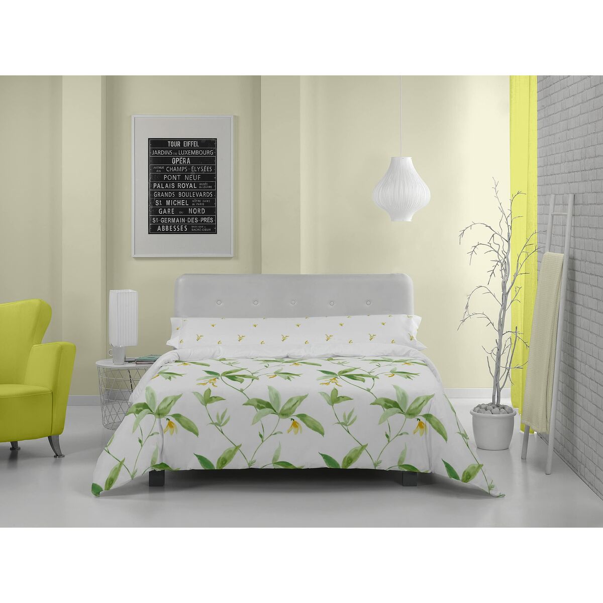 Ensemble de couvertures de couette Alexandra House Living Estelia Multicolore 90 Lit 2 Objets-6