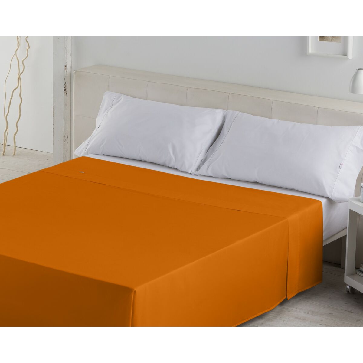 Alexandra House Living Tabletop Sheet Ochre 220 x 270 cm-4