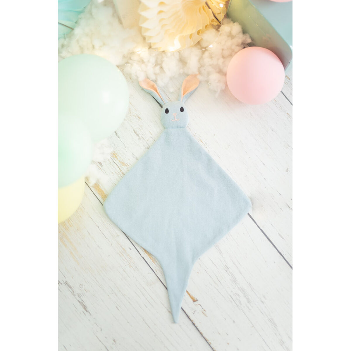 Dudu Crochetts Bebe Dudu Blue Rabbit 39 x 1 x 32 cm-2