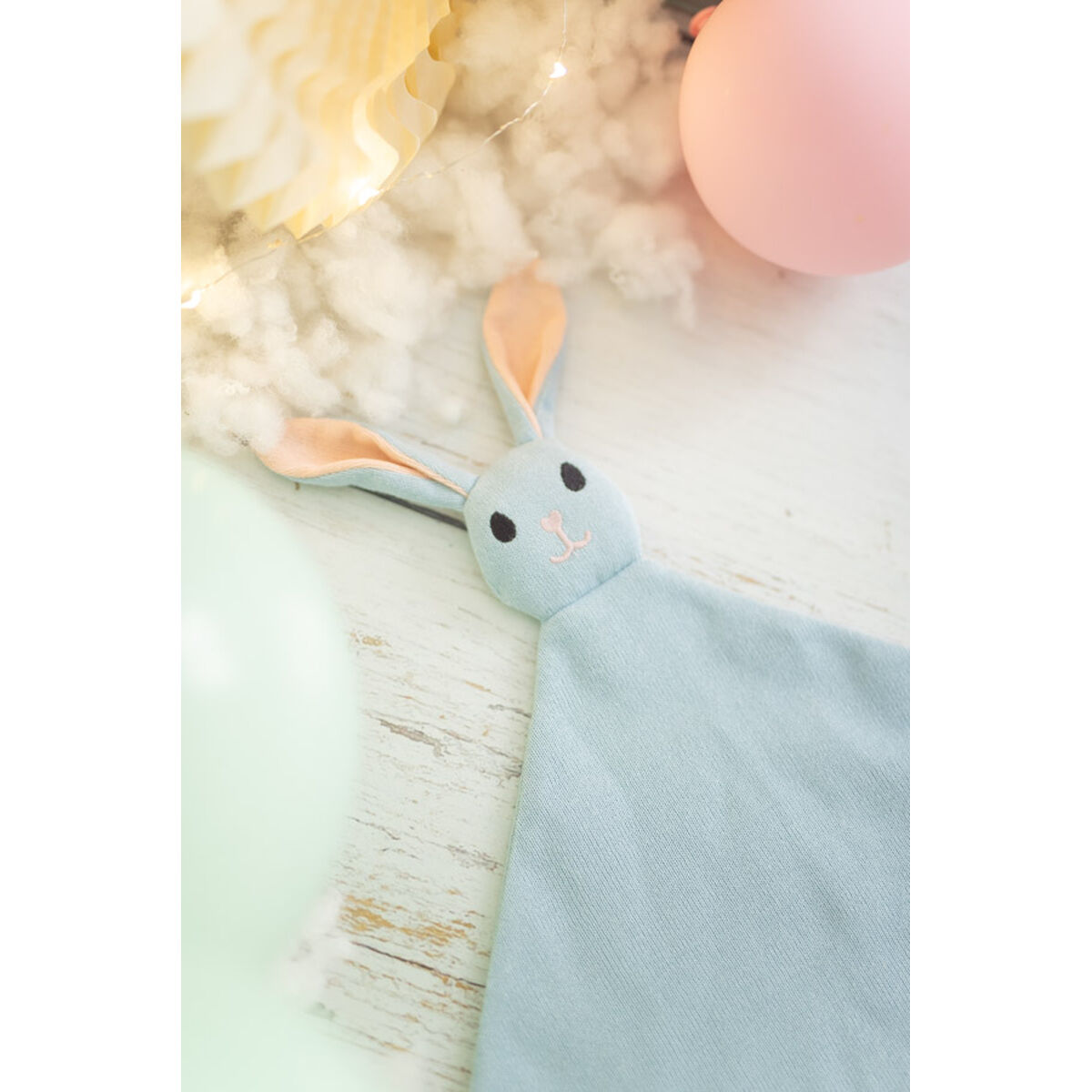 Dudu Crochetts Bebe Dudu Blue Rabbit 39 x 1 x 32 cm-3