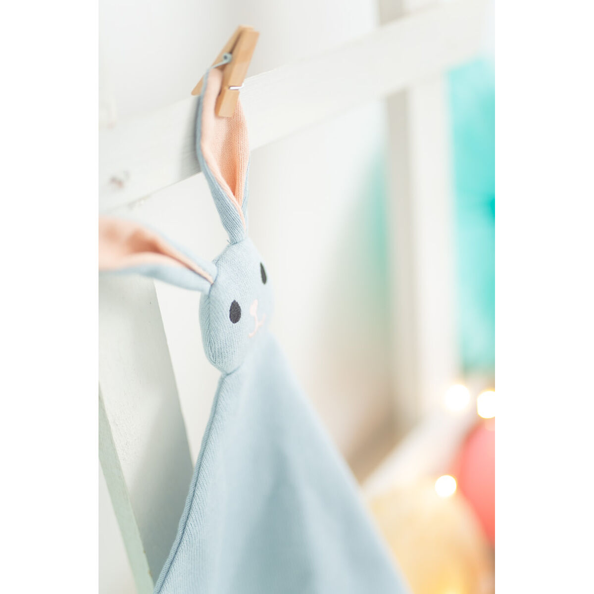 Dudu Crochetts Bebe Dudu Blue Rabbit 39 x 1 x 32 cm-7