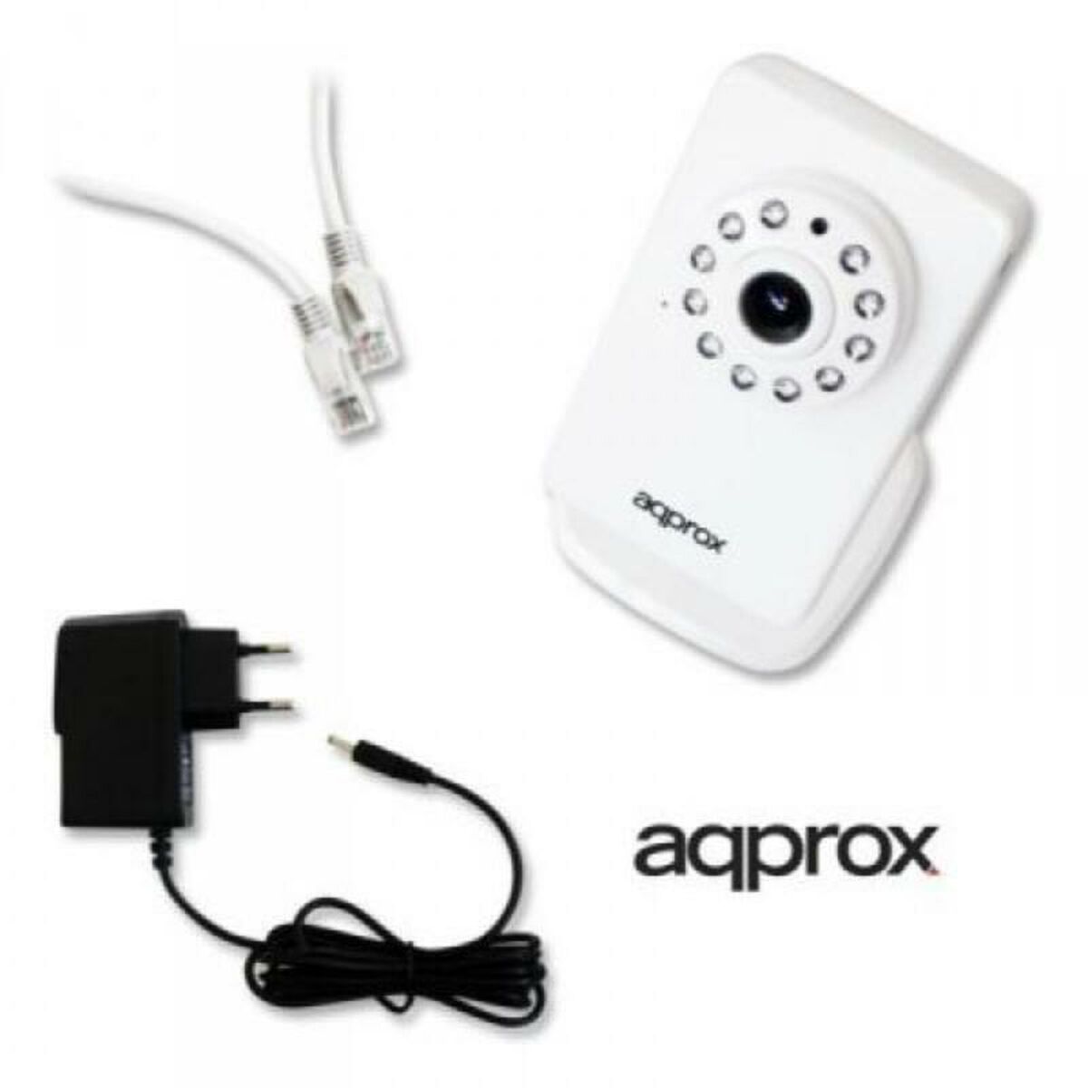 IP-камера approx! APPIP03HDP2P HD IR P2P micro SD Wifi Белый-2