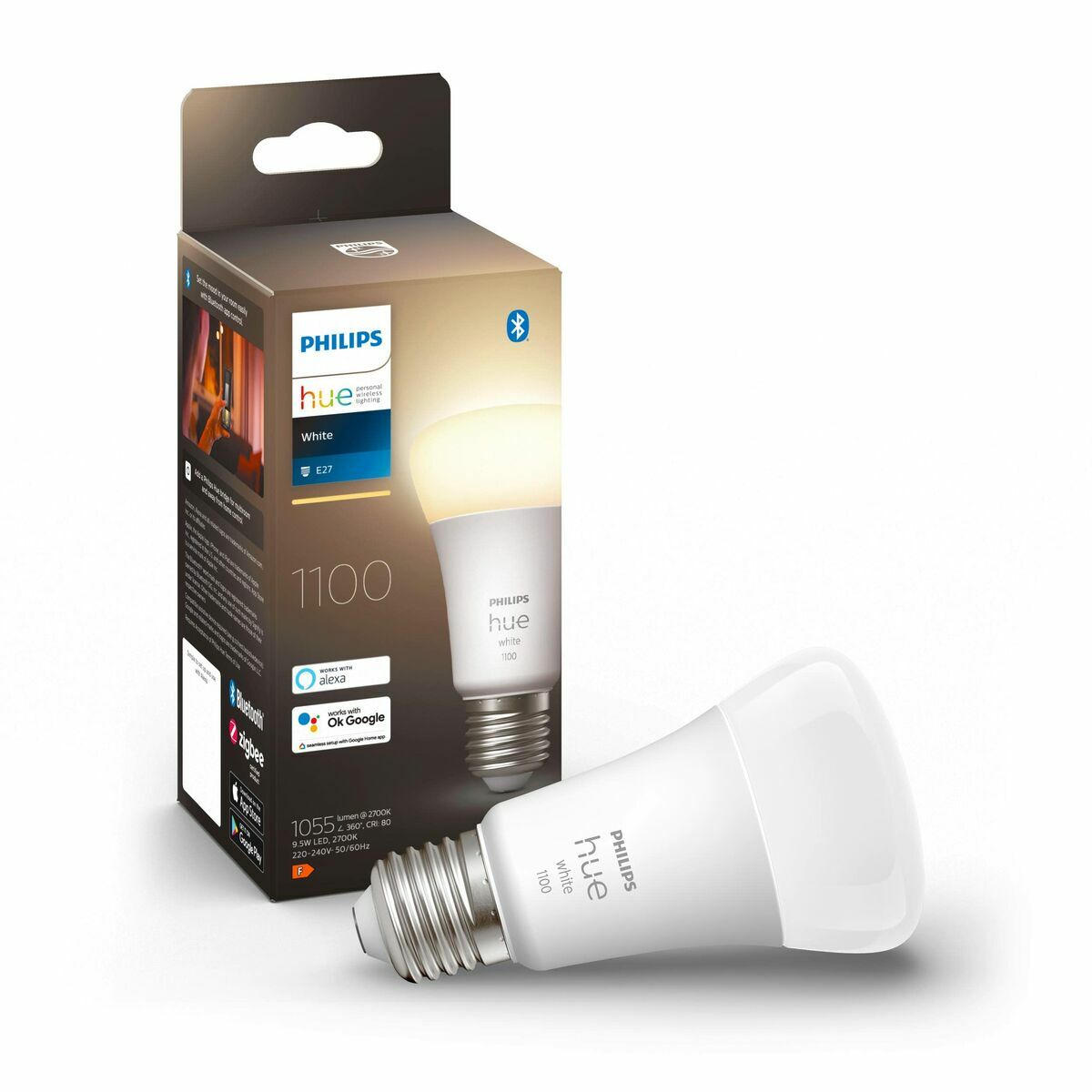 Смарт-Лампочка Philips 929002469202 Белый LED E27 9,5 W-2
