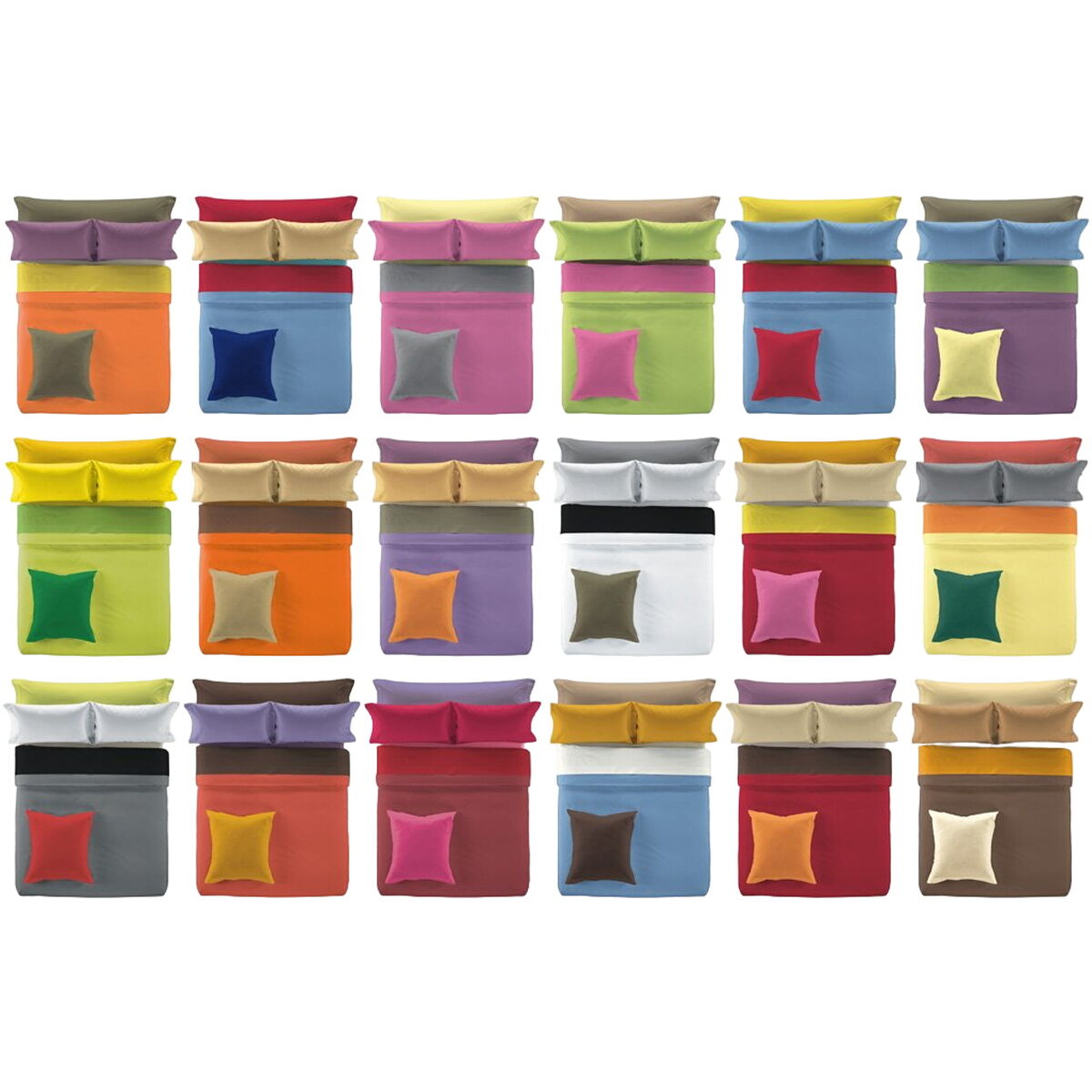 Подогнанный нижний лист Alexandra House Living Синий ясно 105 x 190/200 cm-5