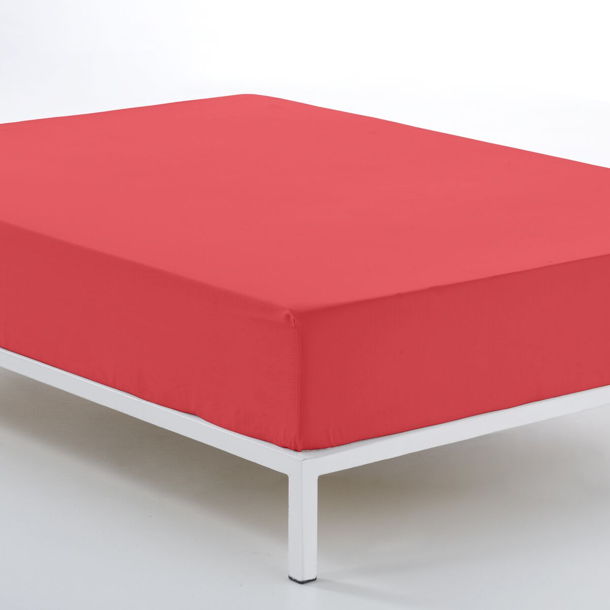 Fitted bottom sheet Alexandra House Living Red 160 x 190/200 cm-3