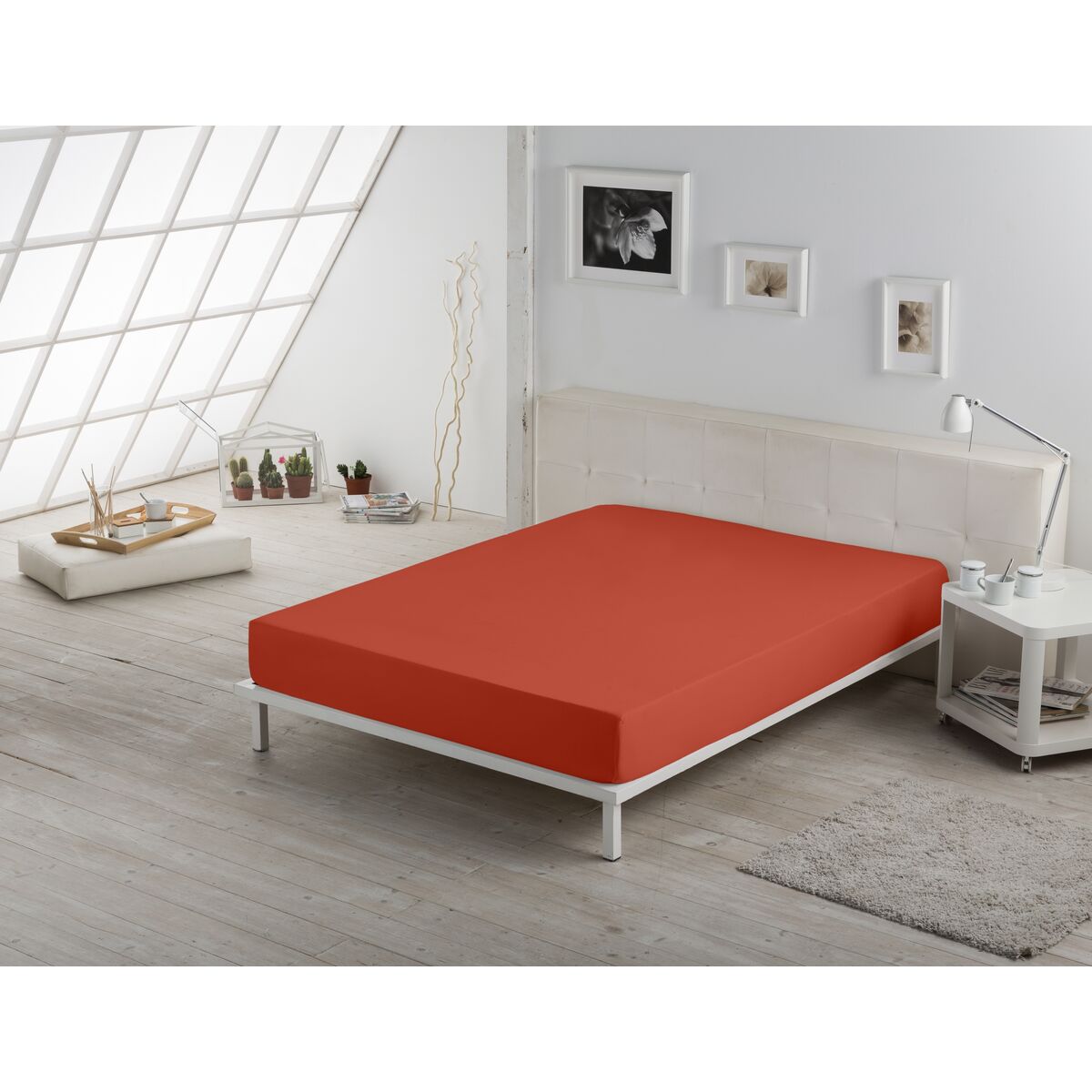 Fitted sheet Alexandra House Living land 160 x 200 cm-4